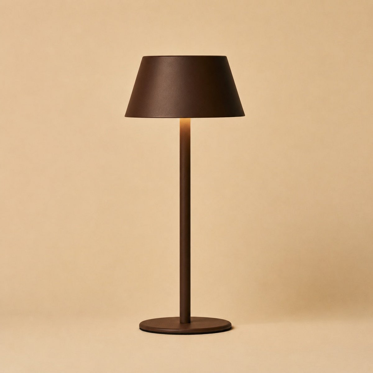 Bezprzewodowa lampa stołowa LED z akumulatorem i regulacją jasności 30 cm
