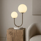 Lampa stołowa Giorgia z marmurową podstawą 45 cm