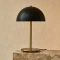 Lampa stołowa Lola czarno-złota 47 cm